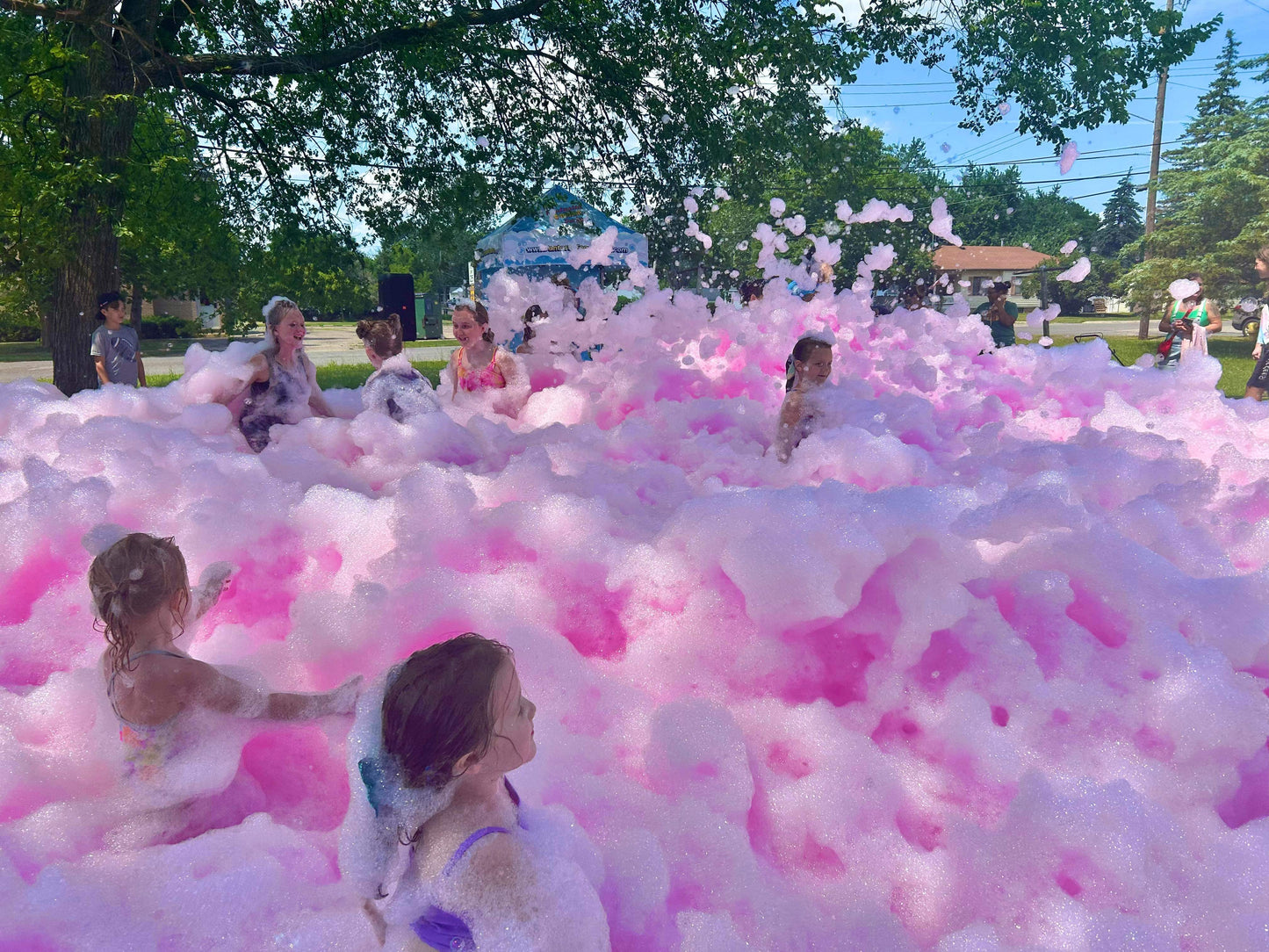 Colored Foam Party